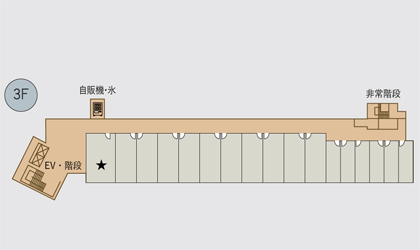 お部屋の場所